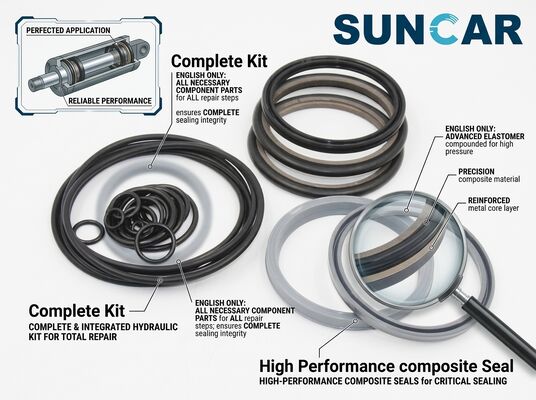 Membeli 260-5322 Seal Kit Silinder Lengan Untuk C.A.T. M313C M313D M315D 2 pembuatan online