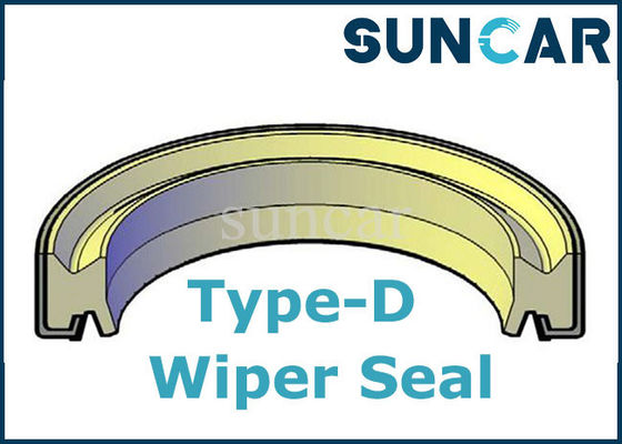 Beli Segel Wiper Hidraulik Tipe D Bibir Tunggal Press-in online manufacture