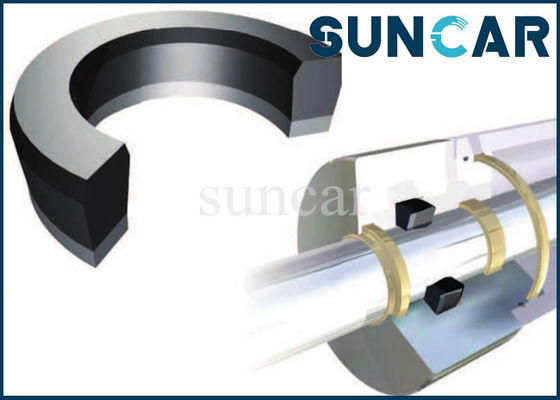 Beli Segel Minyak Jenis Kain TSE / AI Ukuran Standar Bahan NBR Segel Batang Piston Hidraulik online manufacture