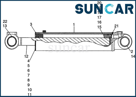 Beli 8605263 Bucket Seal Kit CASE 721D Model Cylinder Repair Sealing Kit Loader Machinery Seal online manufacture