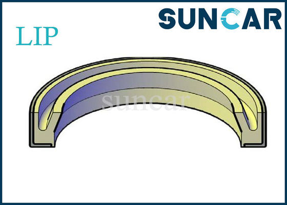 Mechanical PUR U801/U641+SPCC Lip Oil Seal Wiper Dust Seal Untuk Silinder Hidraulik